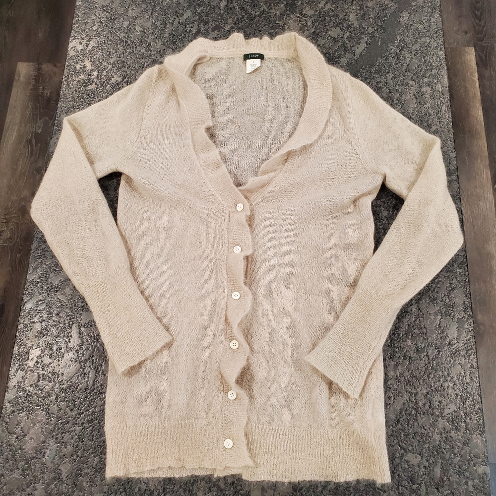 Wool J Crew Cardigan